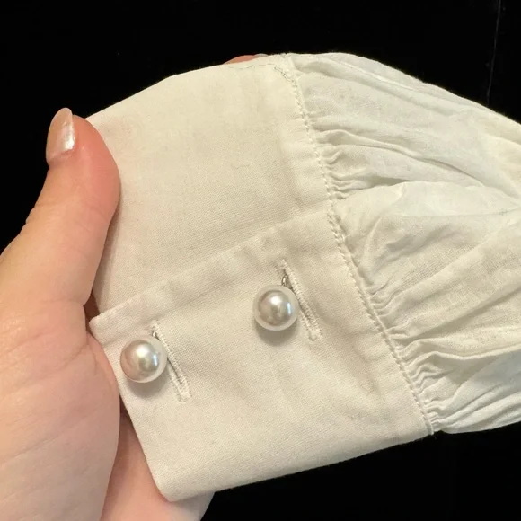 & Other Stories Frilled Two-Tone Mini Dress - Picture 7 of 9